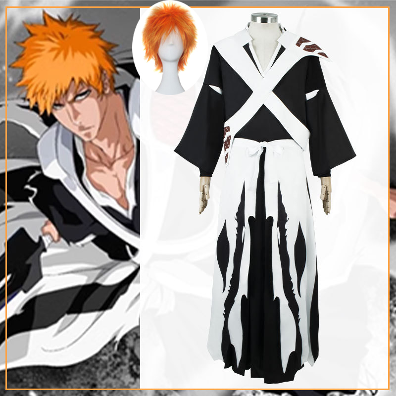 Men'S Kimono Accessories - Peluca de Cosplay de Anime Bleach