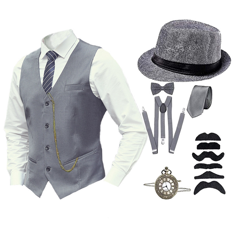 Men'S Accessories In The 1920S - Conjunto de disfraz y accesorios para