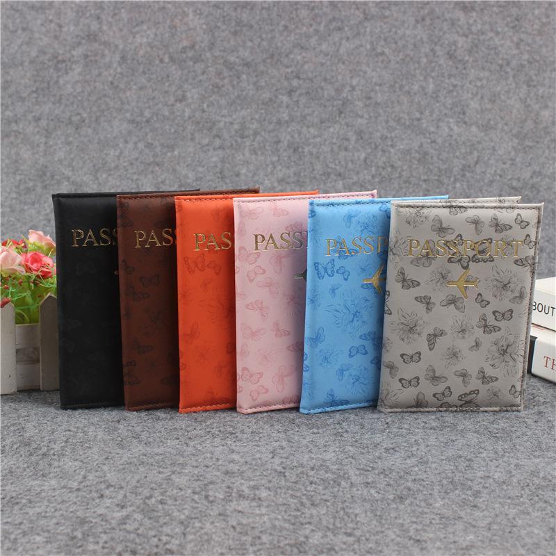 Travel Organizer Men - Funda de pasaporte de cuero PU