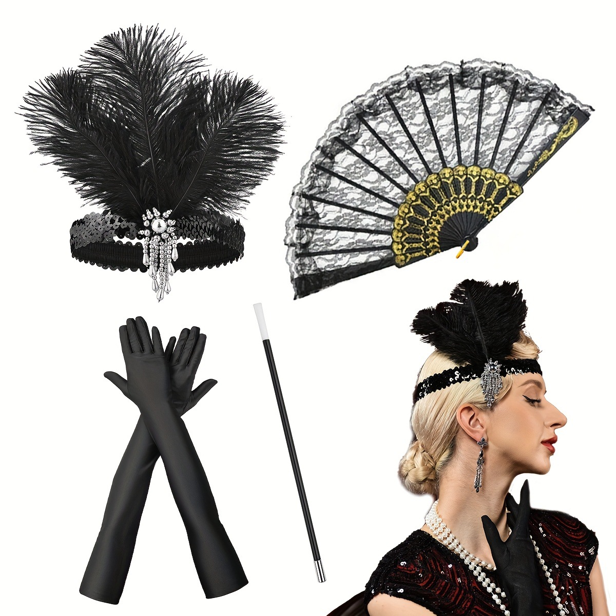 Men'S Accessories In The 1920S - Conjunto de Disfraz Retro de los