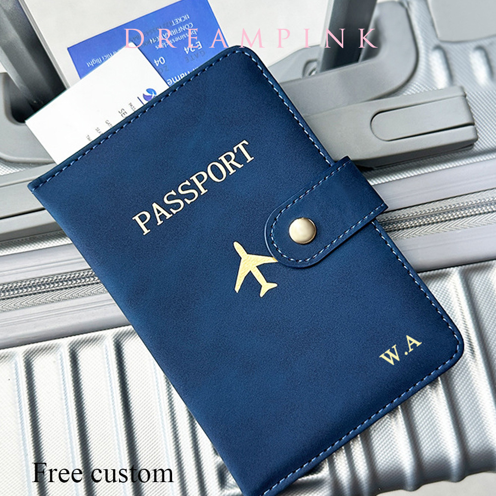 Travel Organizer Men - Personalizar nombre cartera de pasaporte de