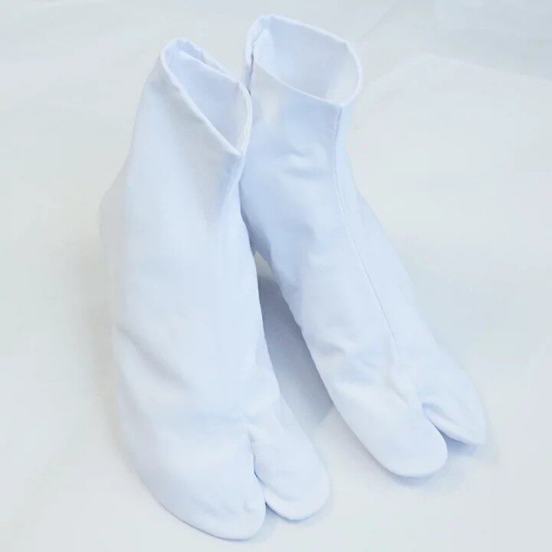 Men'S Kimono Accessories - Calcetines Tabi Japoneses de Algodón Blancos