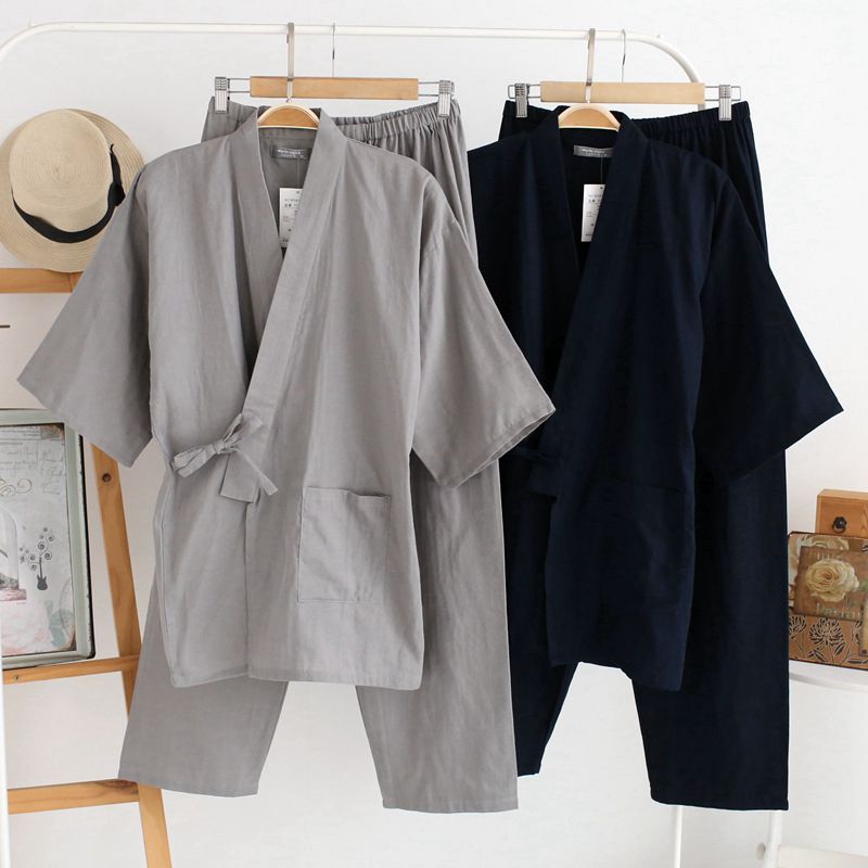 Men'S Kimono Accessories - Conjunto de 2 uds de pantalones
