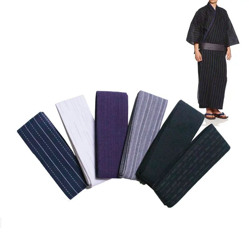 Men'S Kimono Accessories - Cinturón de Kimono Estilo Japonés de