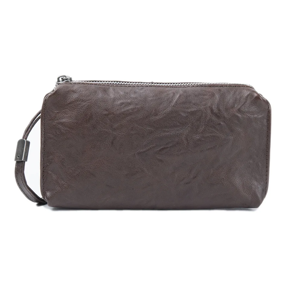 Bolso de mano de piel de vaca  - Travel Organizer Men reseña y precio