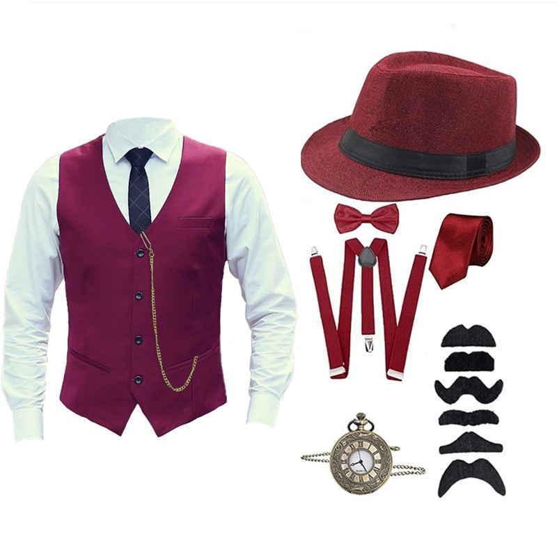 Conjunto de disfraz y accesori - Men'S Accessories In The 1920S reseña y precio