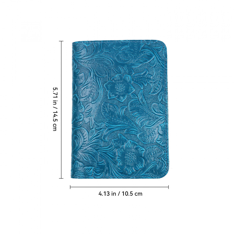 Porta pasaporte de cuero genui - Travel Organizer Men reseña y precio