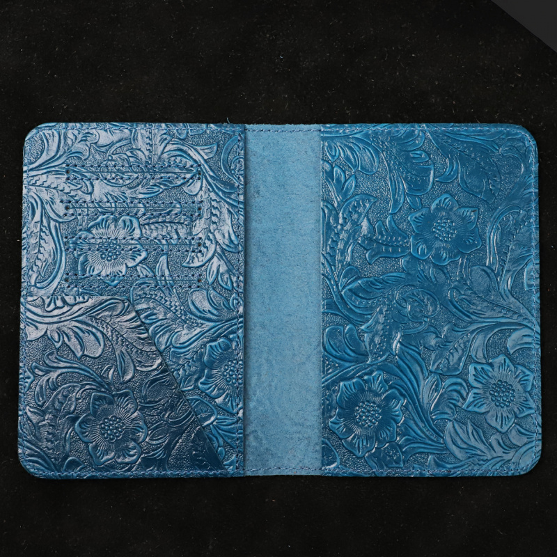 Porta pasaporte de cuero genui - Travel Organizer Men reseña y precio