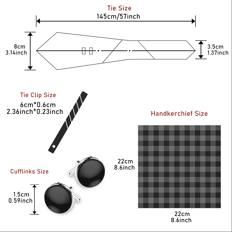 Gran oferta, conjunto de Clip  - Neck Tie Set Box reseña y precio