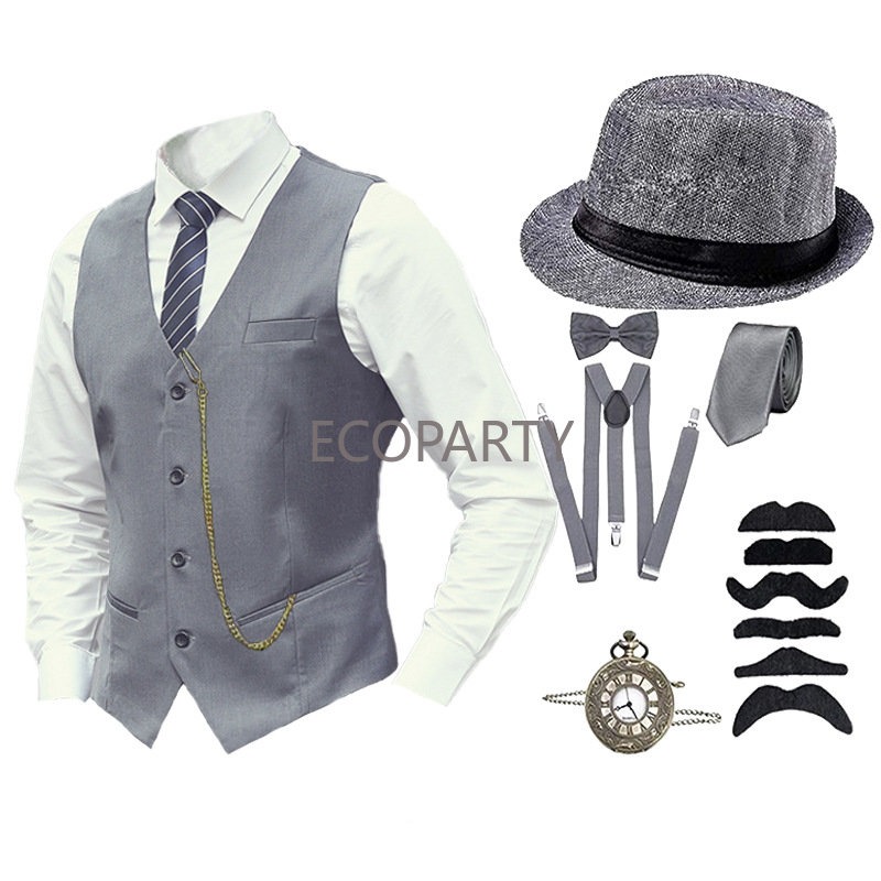 Conjunto de Accesorios de Gang - Men'S Accessories In The 1920S reseña y precio