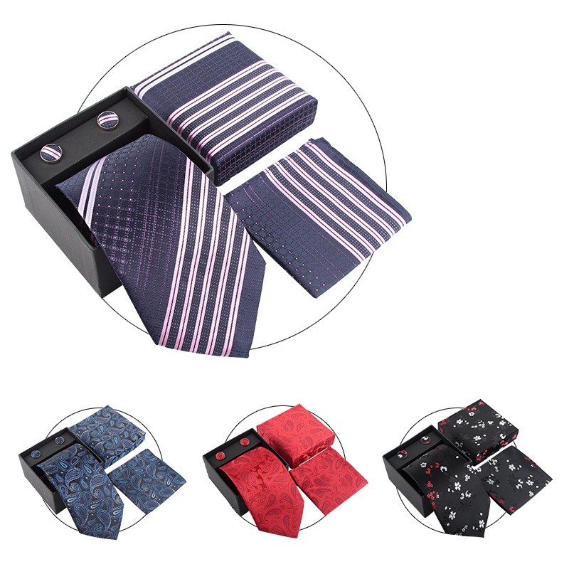 Conjuntos de Corbata para Homb - Neck Tie Set Box reseña y precio