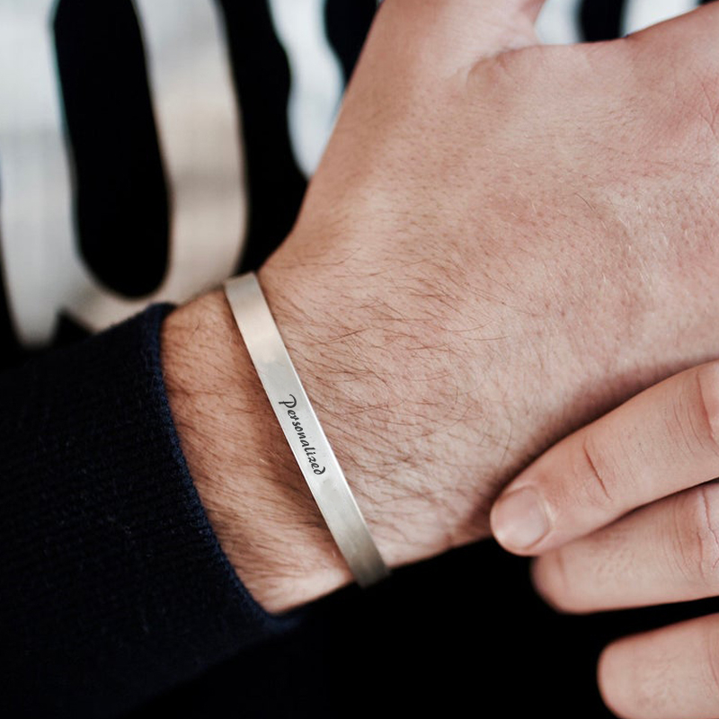Brazalete con grabado gratis d - Men Accessories All reseña y precio