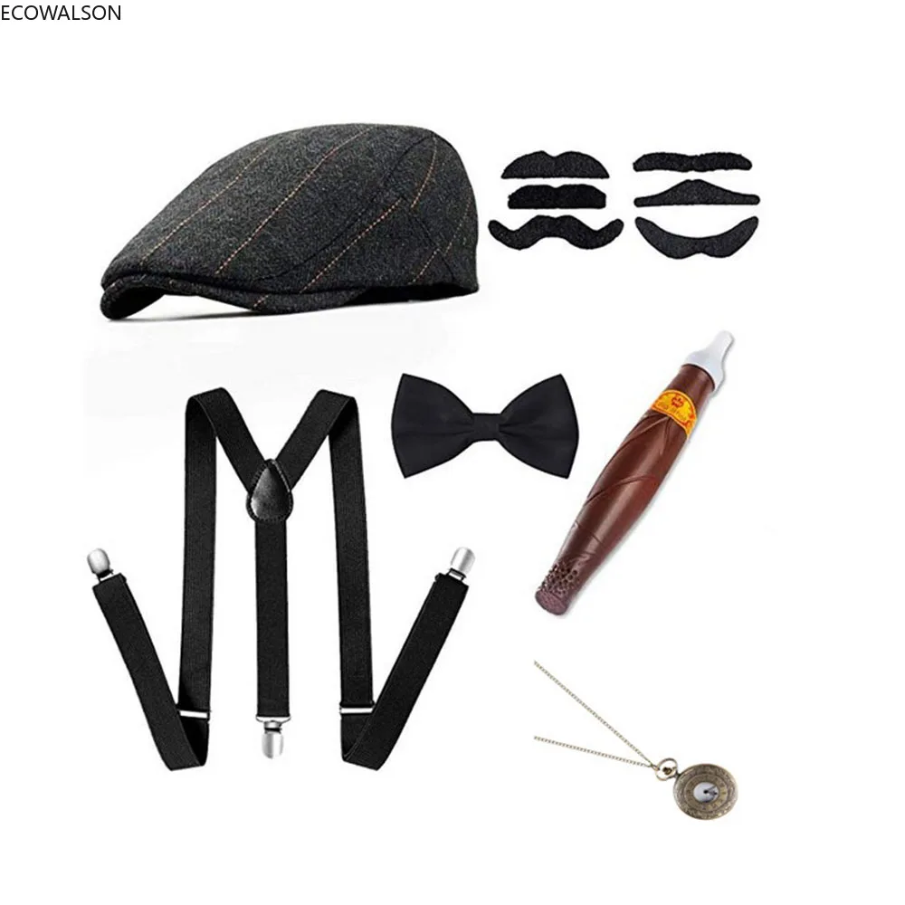Conjunto de 5 Accesorios de Ve - Men'S Accessories In The 1920S reseña y precio