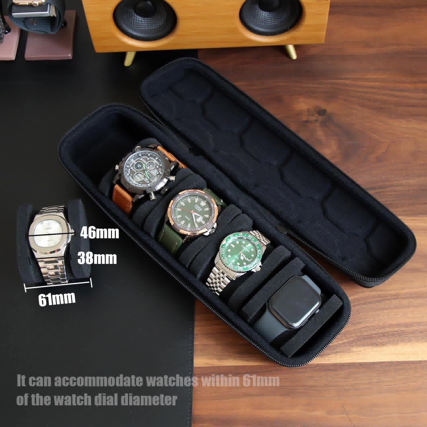 Organizador de caja de reloj p - Travel Organizer Men reseña y precio