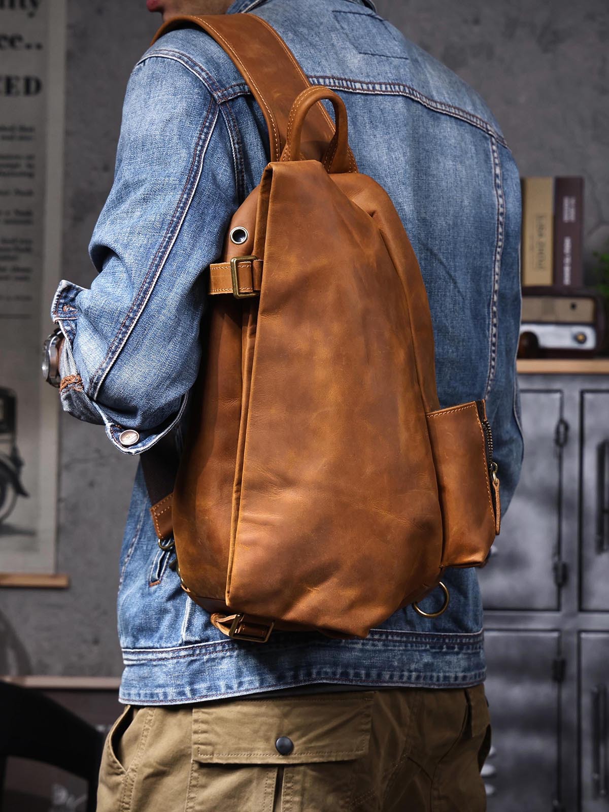 Bolso organizador Vintage de p - Travel Organizer Men reseña y precio