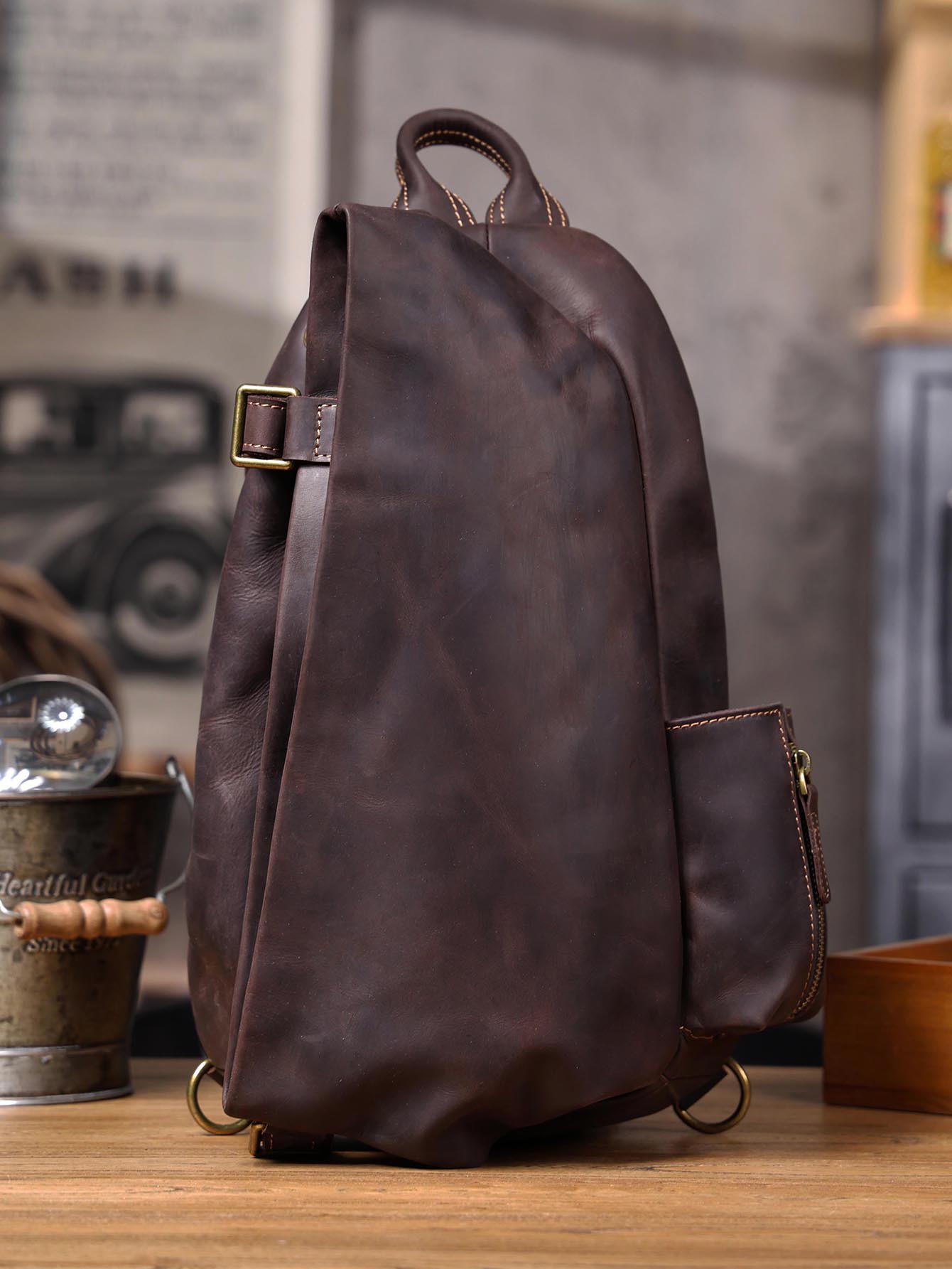 Bolso organizador Vintage de p - Travel Organizer Men reseña y precio