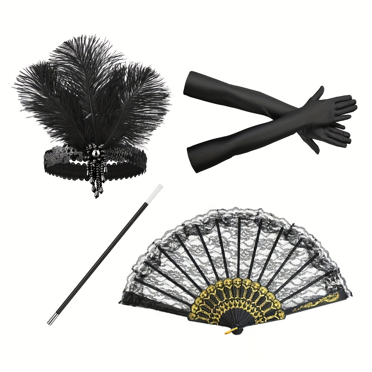 Conjunto de Disfraz Retro de l - Men'S Accessories In The 1920S reseña y precio