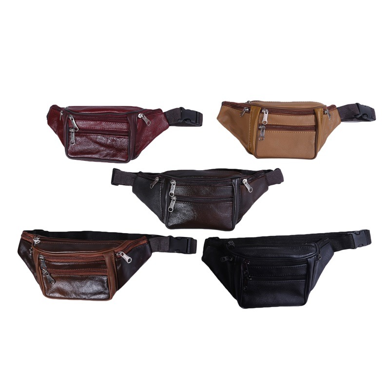 Riñoneras de cuero genuino par - Travel Organizer Men reseña y precio
