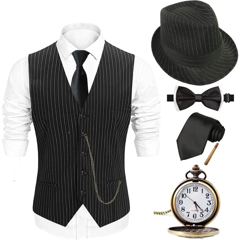 Disfraz de Hombre de los Años  - Men'S Accessories In The 1920S reseña y precio