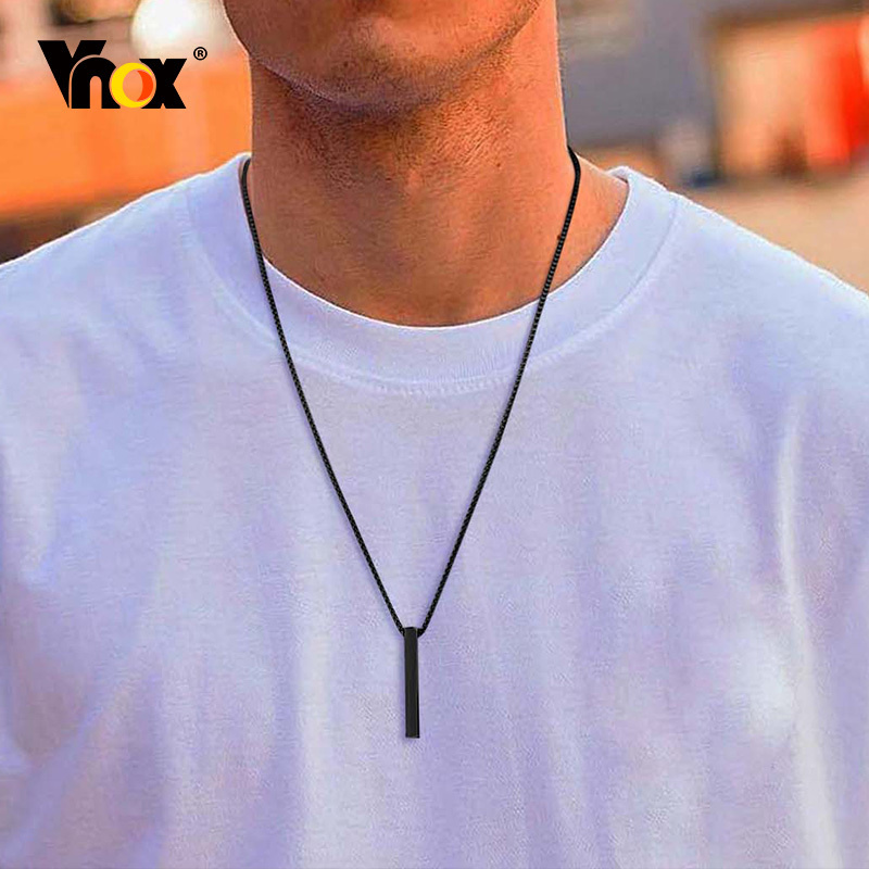 Vnox Collar de pilar de 5 mm p - Men Accessories Neck Chain reseña y precio