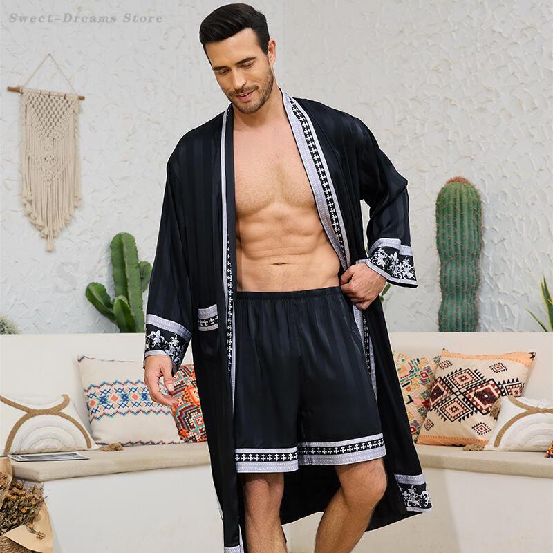 Conjunto de Pijamas de bata la - Men'S Kimono Accessories reseña y precio