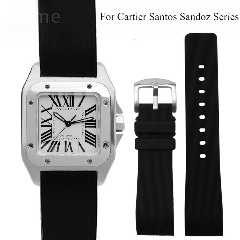 Correa de reloj de silicona ne - Men'S Accessories Cartier reseña y precio